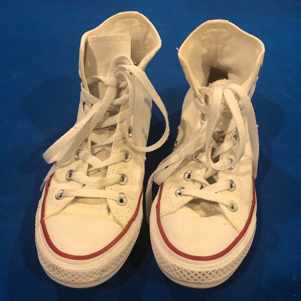 White high top converse!